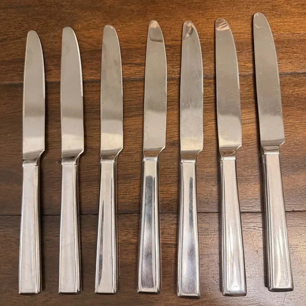 Villeroy Boch VICTOR Dinner Knives Solid (Set of 7) Stainless Vietnam 9